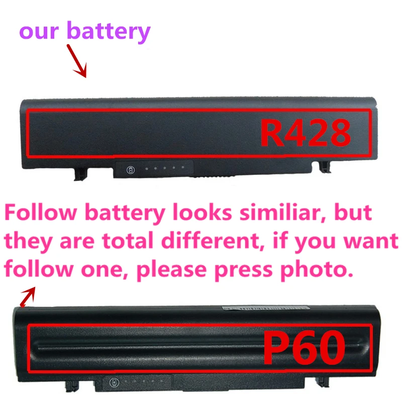 HSW 9 ячеек ноутбук Батарея для SAMSUNG R580 R540 R530 R429 R520 R428 Батарея R522 R528 R425 R525 AA-PB9NC6B AA-PB9NS6B Батарея