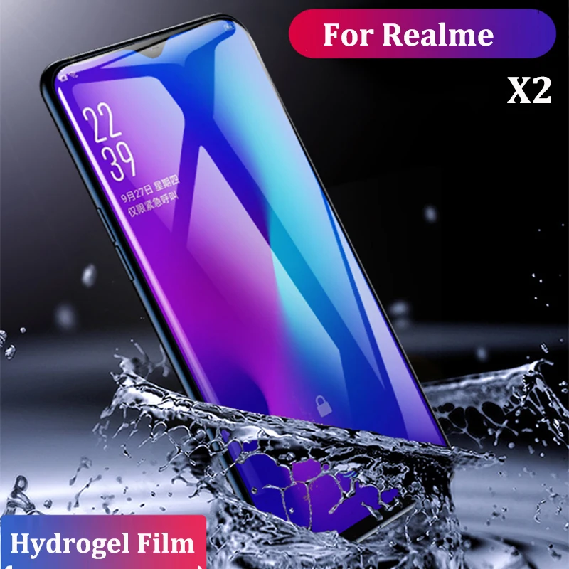 GFAITH FOR Realme X Lite Hydrogel Film Screen Protector HD Protective film For 3 Pro Full Cover | Мобильные телефоны и
