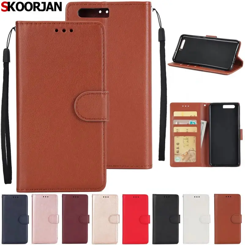 Для Coque Huawei Ascend P10 Чехол Флип Бумажник Стенд слота Кожа карты фото Рамки телефон