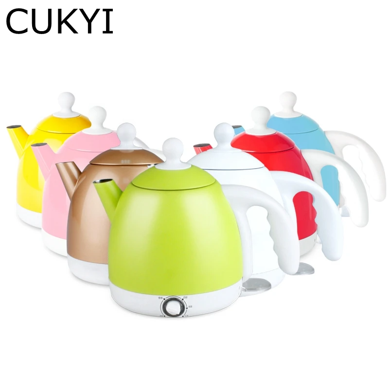 CUKYI Термальность изоляции Электрический чайник 0.8L Smart постоянный Контроль