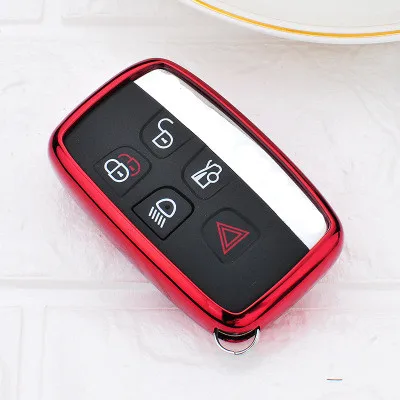 Мягкие TPU ключа автомобиля чехол для Land Rover A9 Range Sport Evoque freelander 2 Jaguar XE XJ Xjl XF C-X16 V12