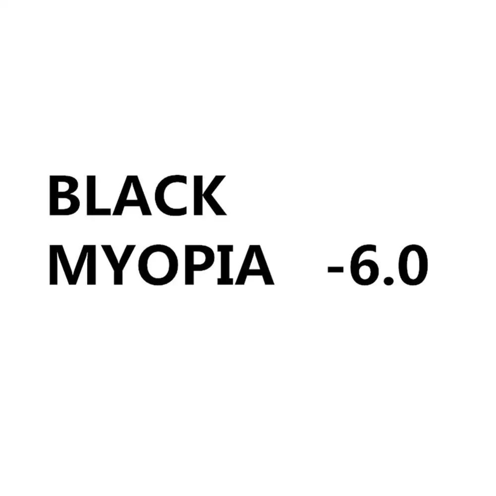 Новинка, для взрослых, по рецепту, оптическая близорукость, очки для плавания, очки для плавания, силиконовые, анти-запотевающие, с покрытием, водная диоптрия, очки для плавания, очки для плавания - Цвет: black myopia 600