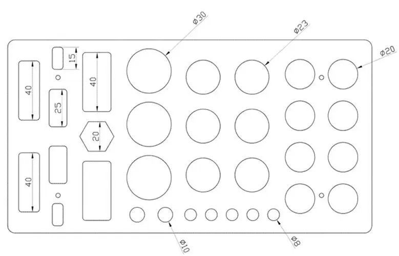 RC стойка для хранения инструментов Отвертка полка Шестигранная отвертка Набор