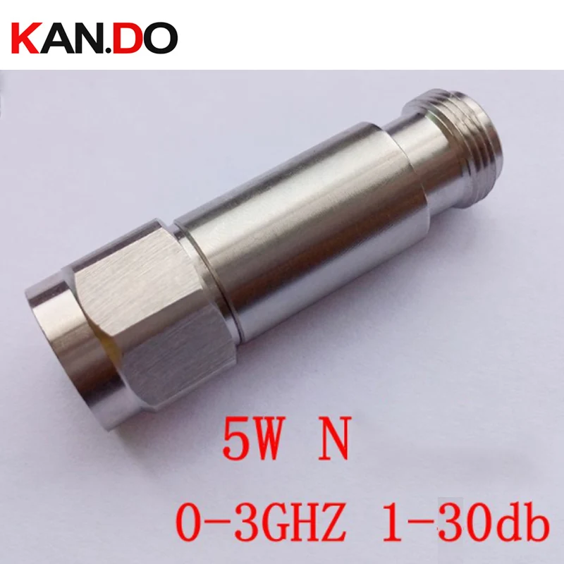 5 Вт для детей 0 3 лет ГГц аттенюатор N штыревой в гнездовой DC 3Ghz 1 30DB затухание