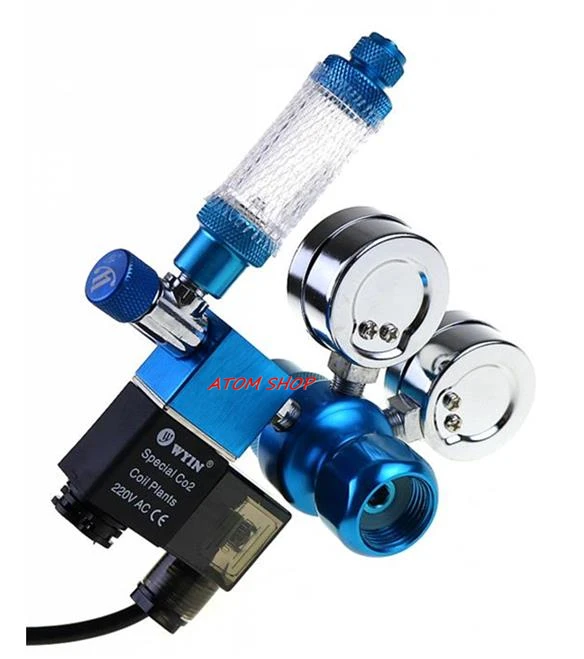 

EU Plug220V/110V CO2 set decompression table carbon dioxide check meter bubble pressure double table table