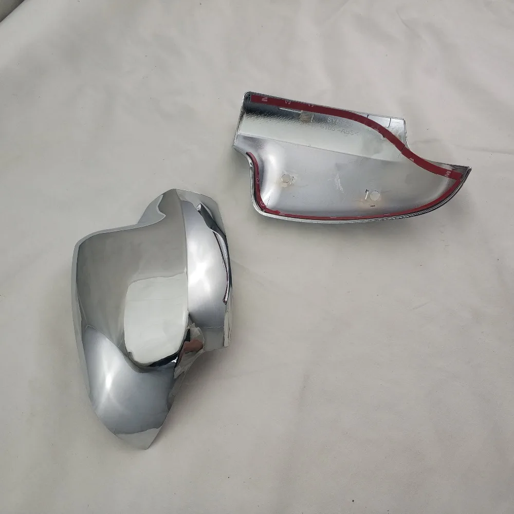 Высококачественные хромированные дверные зеркальные чехлы из АБС-пластика для