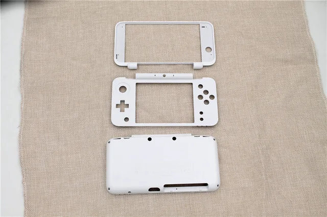Белый цвет пластиковый корпус крышка Лицевая панель набор для нового 2DS XL