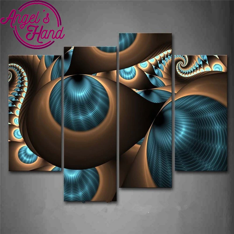 

DIY 5D diamond embroidery flowers multi collages cross stitch diamond painting for home decor wedding gifts 4pcs needlework