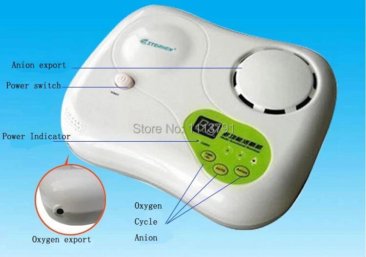 Стерен A-96 цифровой анион кислородная машина фрукты и овощи детоксикация озона |