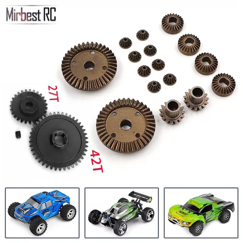 Mirbest RC DIY Запчасти для WLtoys A959 A979 A959-B A979-B автомобиля металлические аксессуары