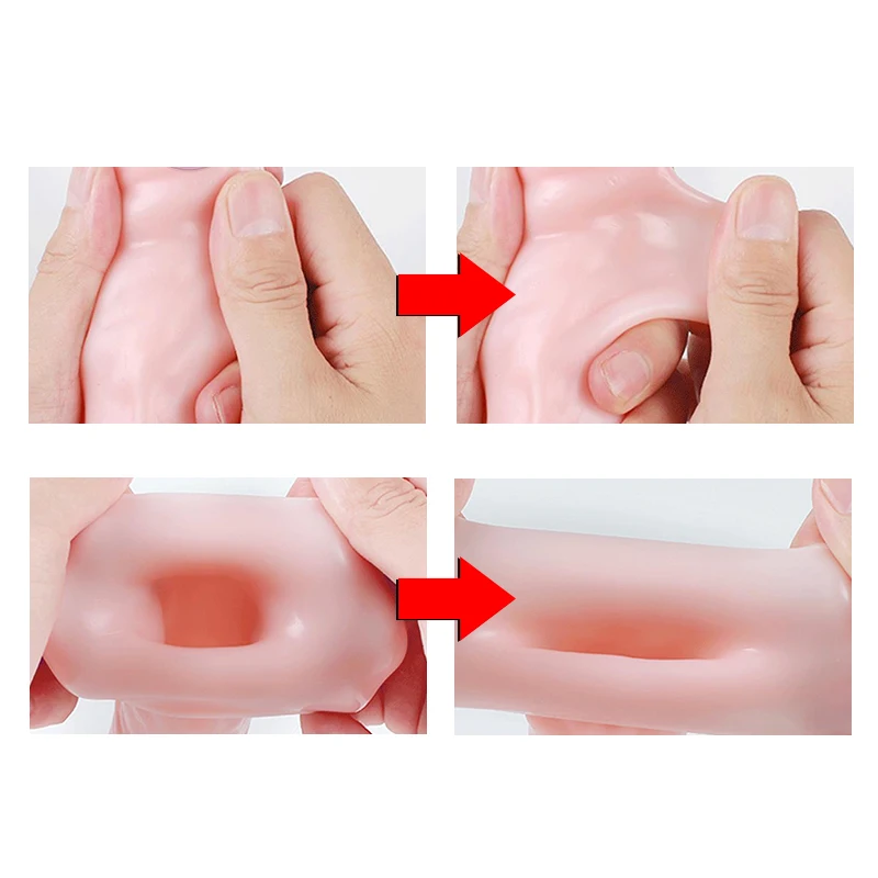 Huge Penis Extender Lengthen Dildo Realistic Condoms for Men Sleeve Reusable Time Delay 55 65 75mm Sex Toys | Красота и здоровье