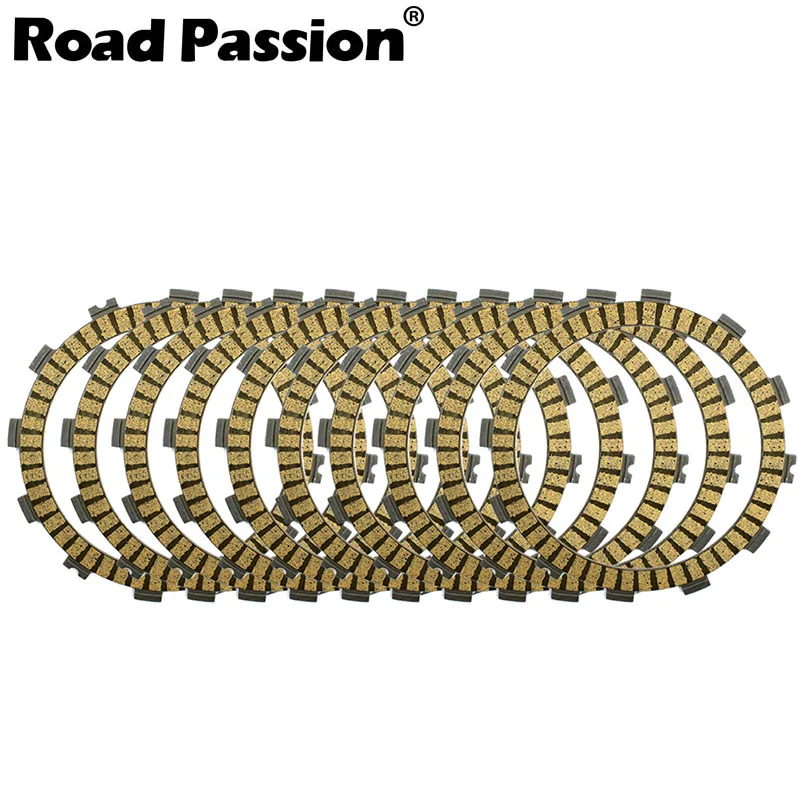 Road Passion 10 шт. мотоцикл фрикцион таблички комплект для ухода за кожей Aprilia Tuono V4R ABS