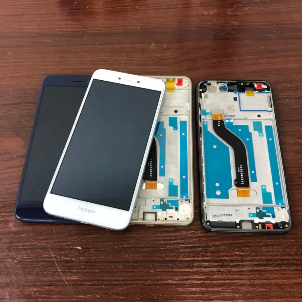 Для Huawei honor 8 Youth Edition honor 8 lite PRA-TL10 PRA-AL00 PRA-AL00X ЖК-дисплей дисплей Сенсорный экран дигитайзер в сборе+ рамка