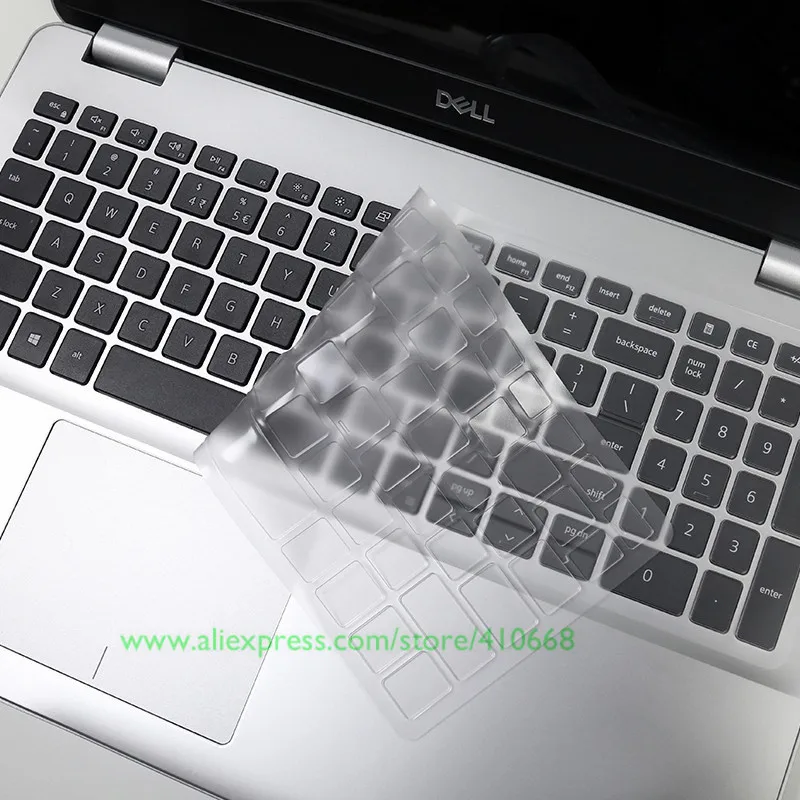 Ультра Прозрачный ТПУ чехол для клавиатуры ноутбука 15 6 &quotDell Inspiron 5584 дюймов |