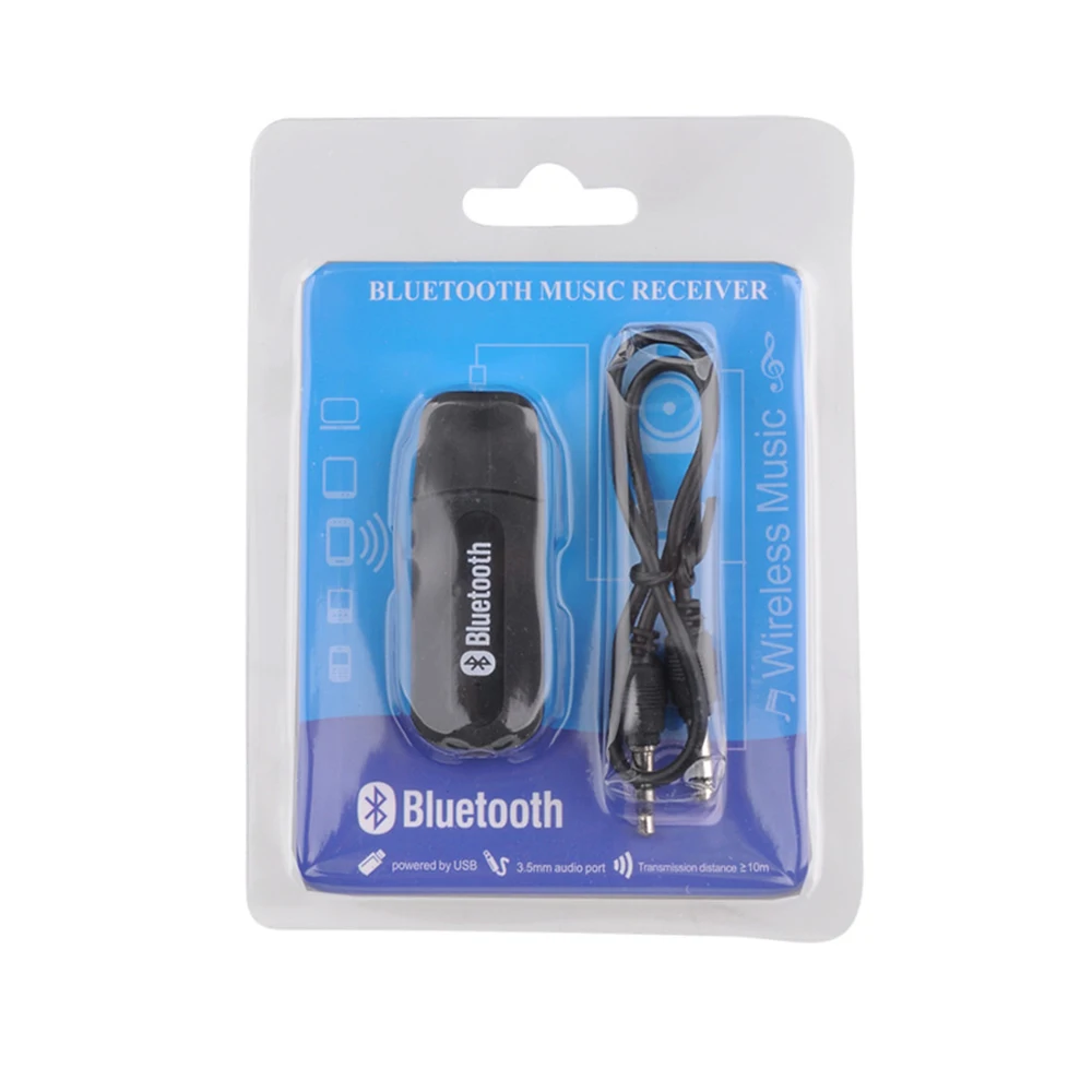 Беспроводной USB Bluetooth приемник музыкальный динамик адаптер портативный