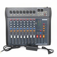 ct 80susb di mixer professional amplifier mixer 8 channel stage audio mixer karaoke mixer mixing console mesa dj preamplifier