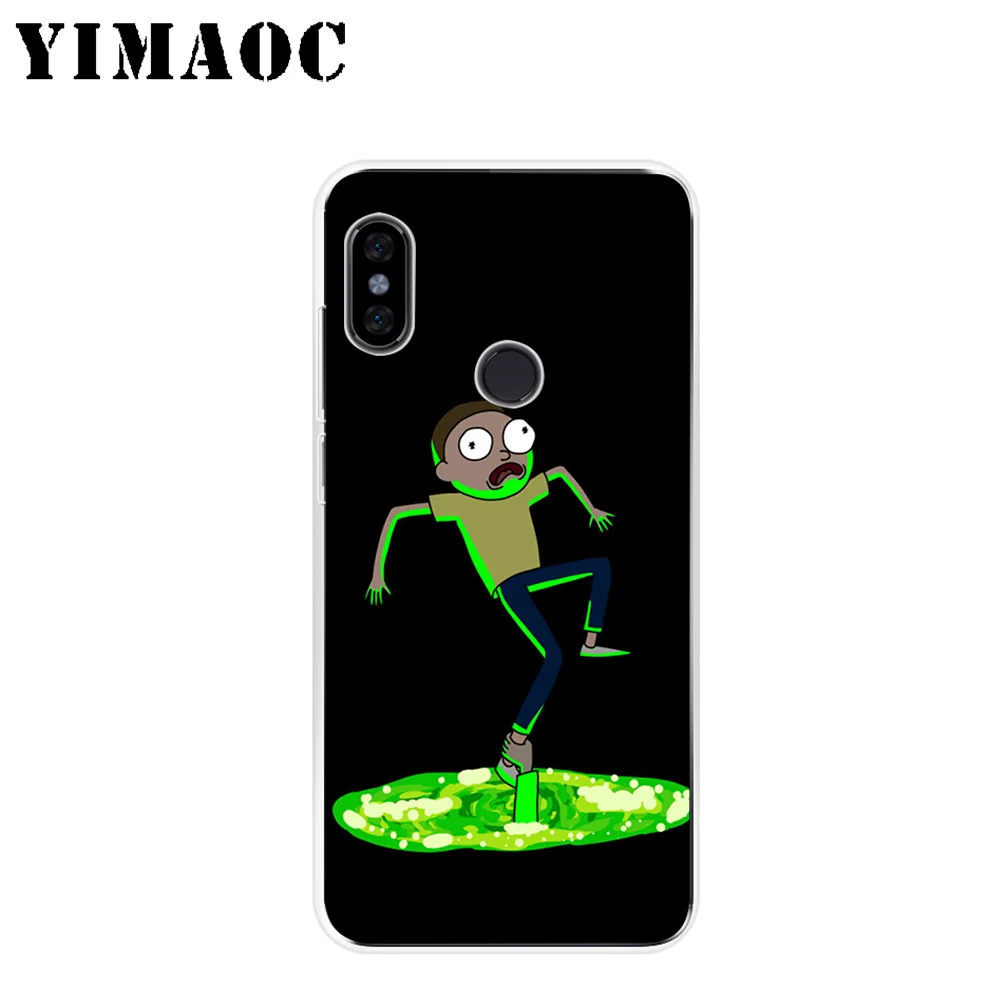Мягкий силиконовый чехол YIMAOC Rick and Morty для Xiaomi Redmi 6 6A 5A 5 S2 Puls Note 8 7 4X4 4A Pro Go |