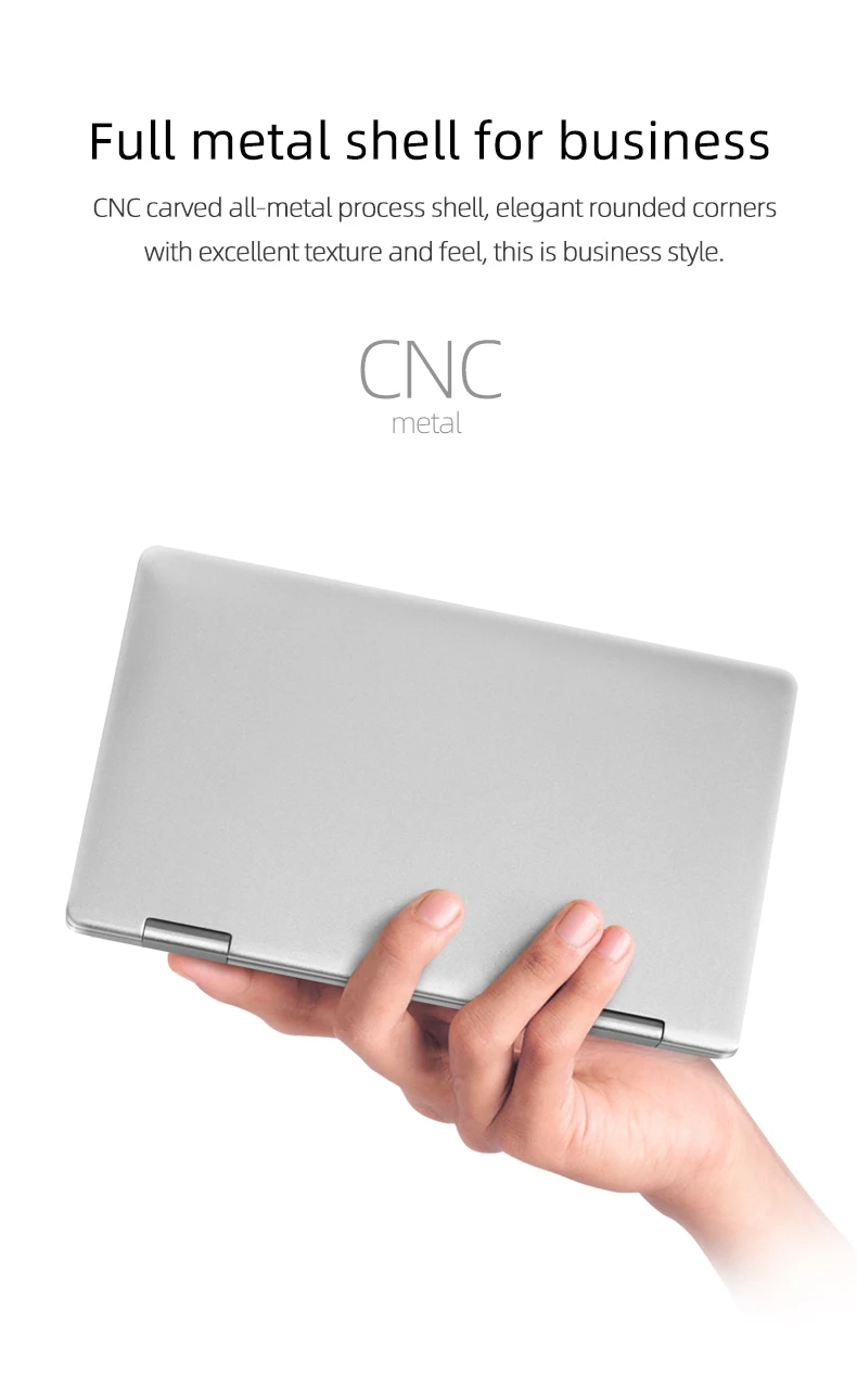 Один нетбук One Mix 1S ноутбук 7 дюймов Yoga карманный ноутбук Intel Core 3965Y 8 Гб 128 ГБ серебристый Windows 10 Игровые ноутбуки ноутбук