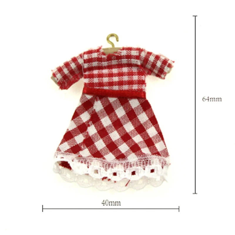 

New Best Child Girls'Gift Doll Outfit Beautiful Handmade Party Clothes Top Fashion Flower Dress For Doll Print Evening Dress