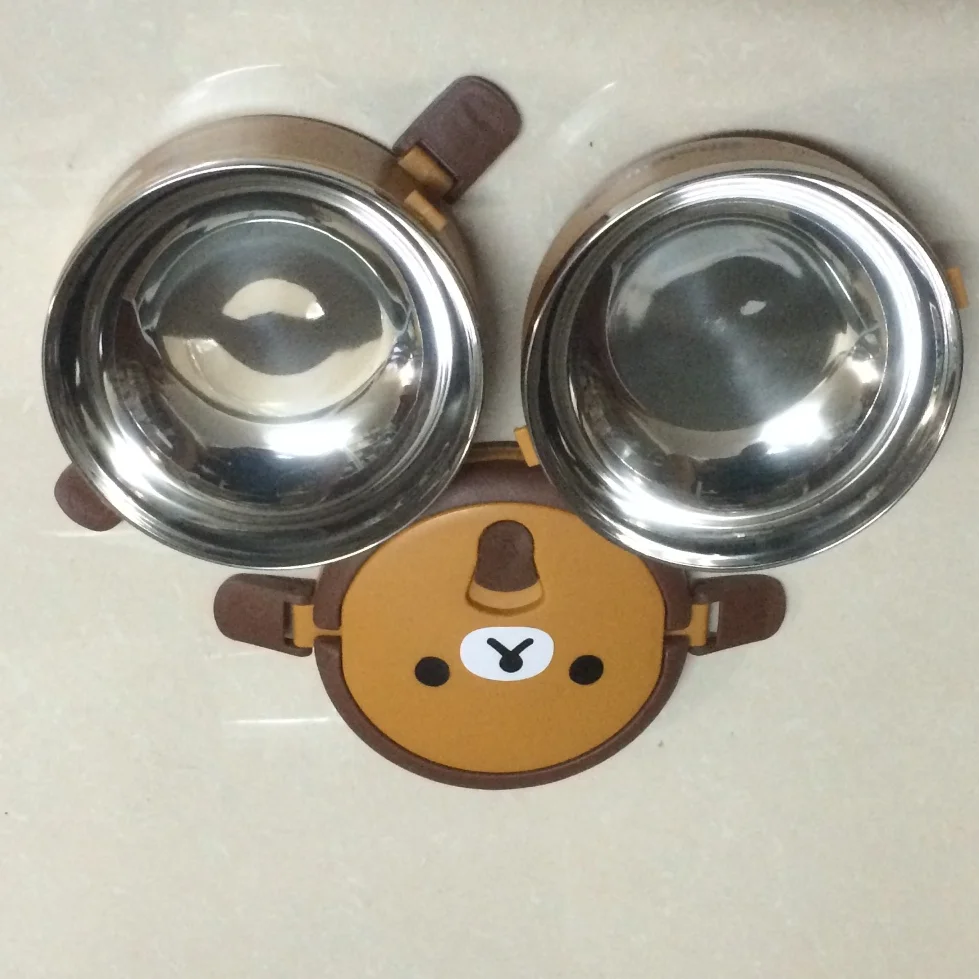 Бесплатная доставка двухслойный мультяшный портативный контейнер для хранения