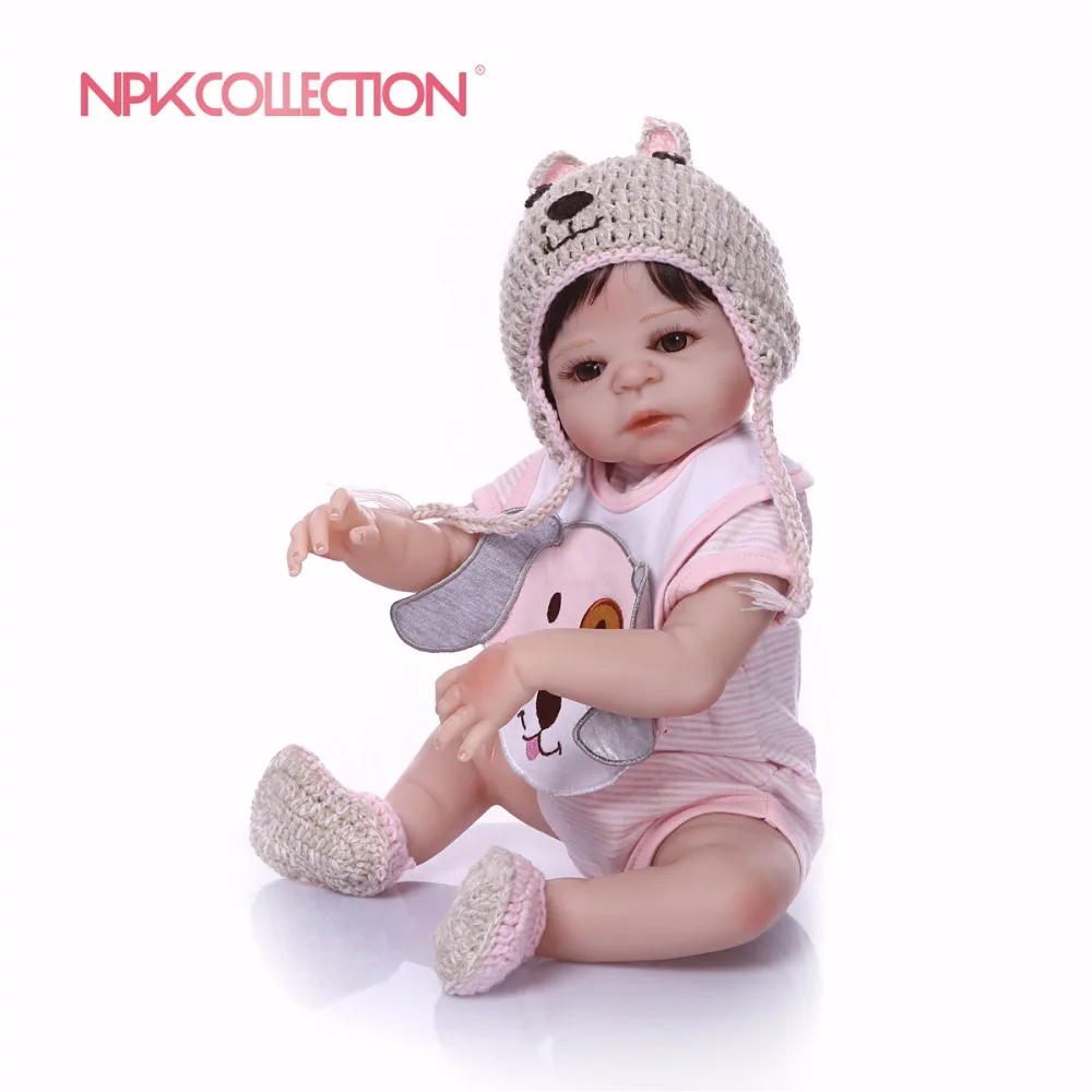 Силиконовая кукла NPKCOLLECTION для новорожденных 46 см | Игрушки и хобби
