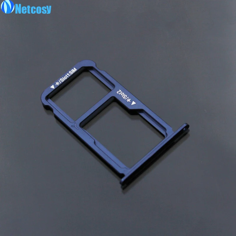 Netcosy держатель sim-карты лоток с Micro SD лотка Слот для карты держатель Замена Запчасти для Huawei Honor 8 синий /серый/золотой/черный