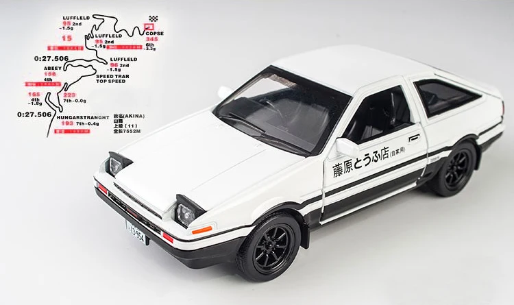 1:28 игрушечная машинка, начальная D AE86, металлическая игрушка, литая машинка, литые под давлением и игрушечные транспортные средства, модель автомобиля, миниатюрная модель автомобиля, игрушки для детей