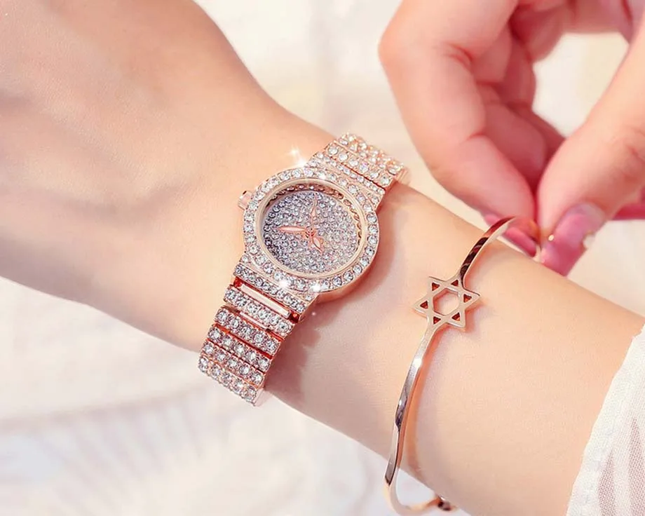 Reloj Mujer женские модные роскошные Брендовые женские кварцевые часы для Montre Femme женские часы Relogio Feminino женские золотые часы