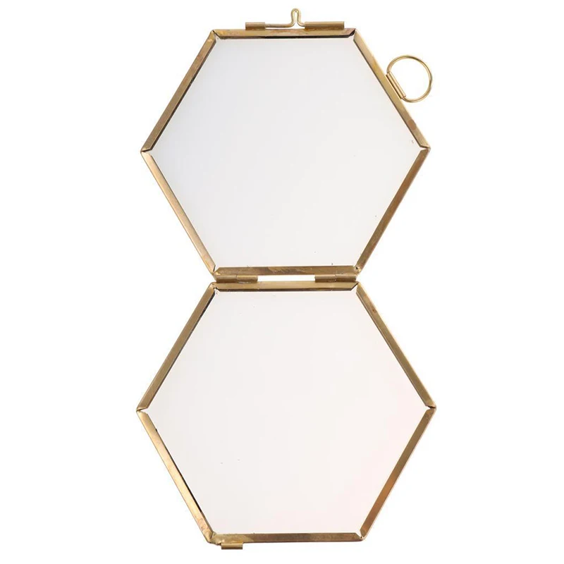 1 * Современная Художественная висячая плавающая фоторамка с шестигранной