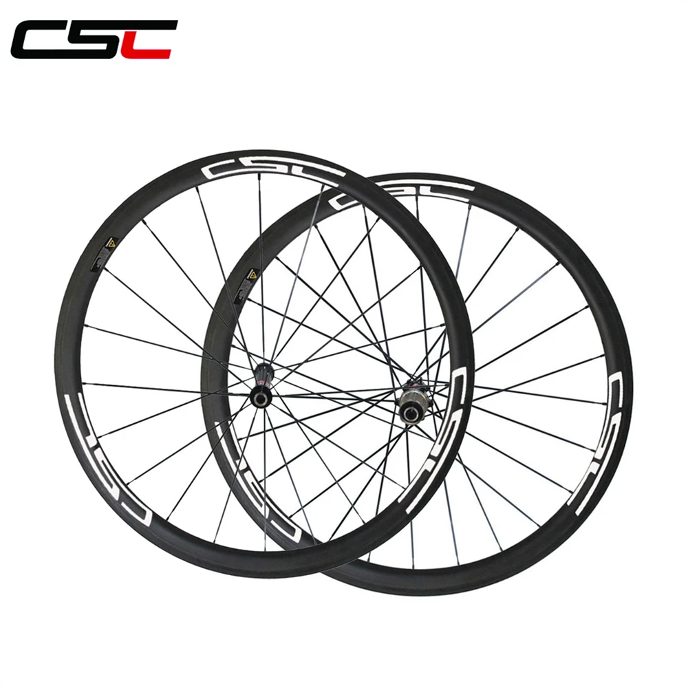 Клинчерные Углеродные велосипедные колеса SCC 1426g 23 мм ширина 38 Novatec AS511SB FS522SB hub CN 424