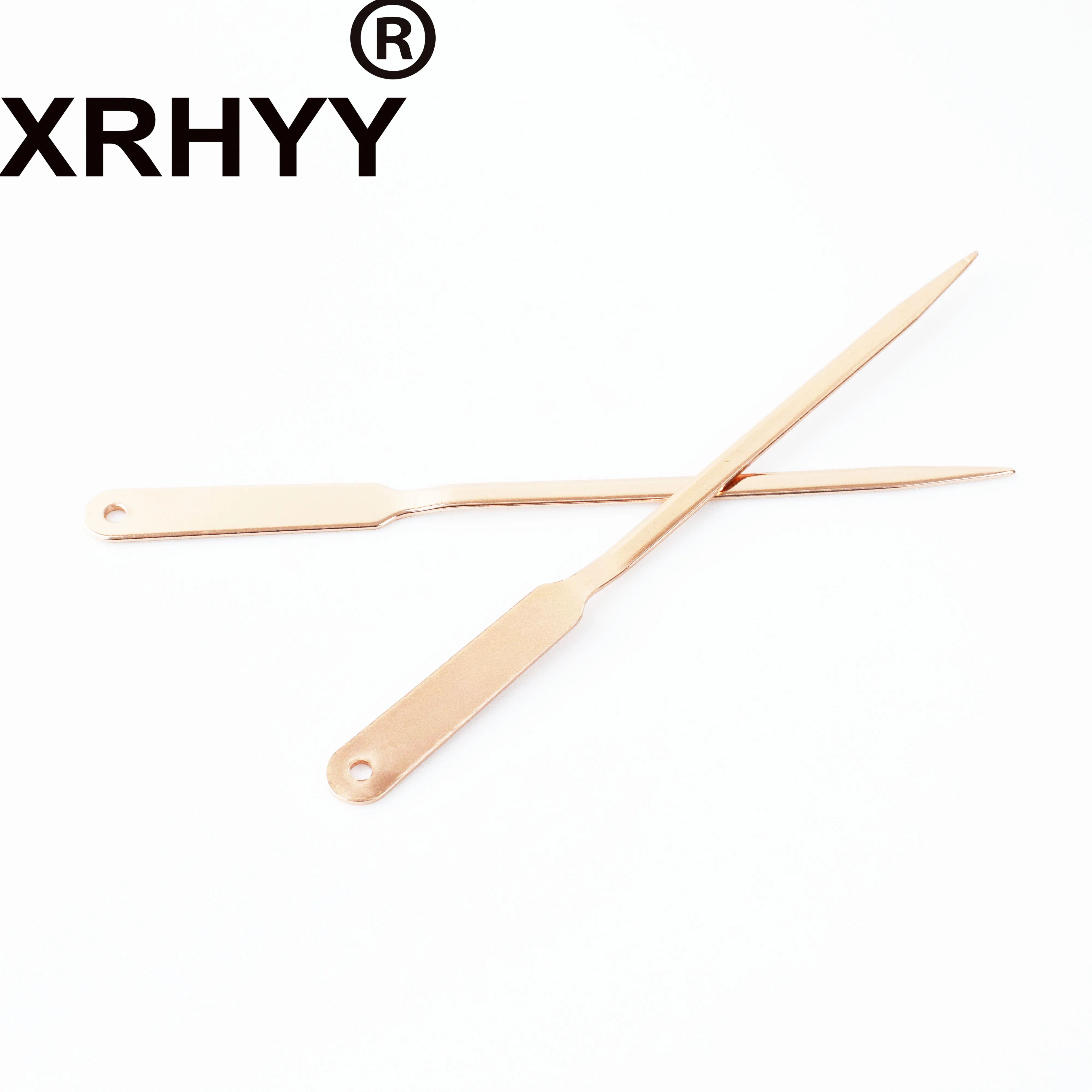 XRHYY 1 упаковка открывалки из розового золота с буквами конвертовскрывающая машина из нержавеющей стали ручной нож для конвертов легкий конверт