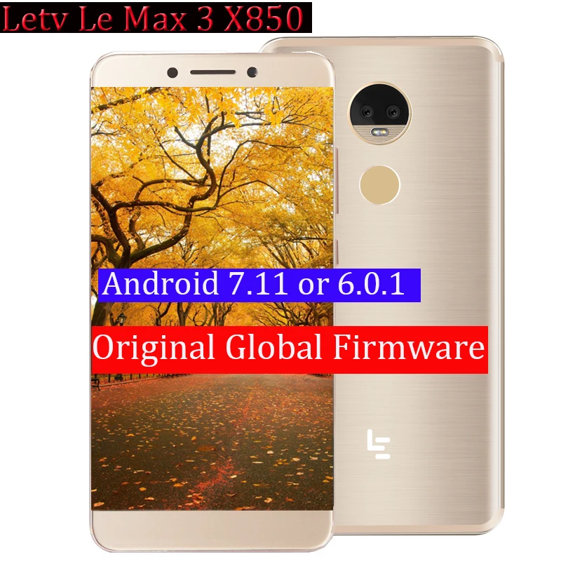 Оригинал Letv LeEco Оперативная память 6G Встроенная 64G le Max3 X850 FDD 4G сотовый телефон 5 7