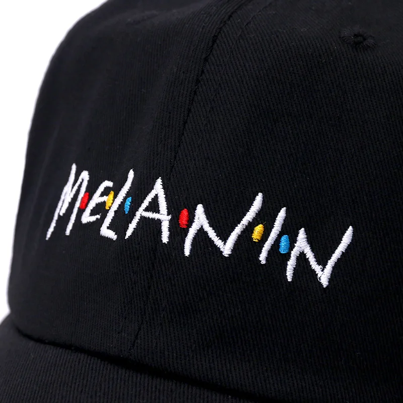 Высококачественная брендовая бейсболка Melanin хлопковая для мужчин и женщин стиль