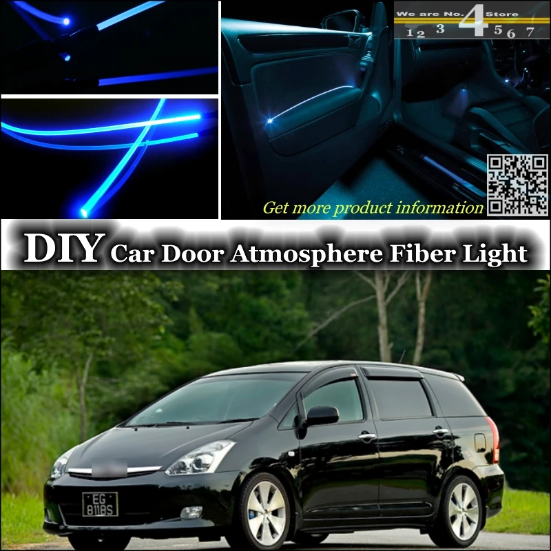 Внутренняя настройка окружающего света атмосфера оптоволоконная лента свет для