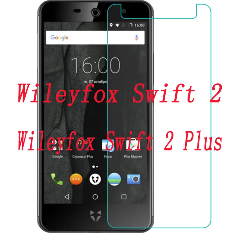Фото Защитная пленка на мобильный телефон закаленное стекло 9H для Wileyfox Swift 2 / Plus plus |