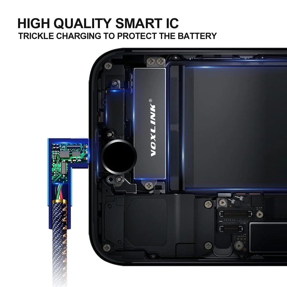 VOXLINK usb type C 90 градусов быстрая зарядка usb c кабель type-c шнур для передачи данных зарядное устройство usb-c для samsung S8 S9 Note 9 8 Xiaomi mi8 mi6