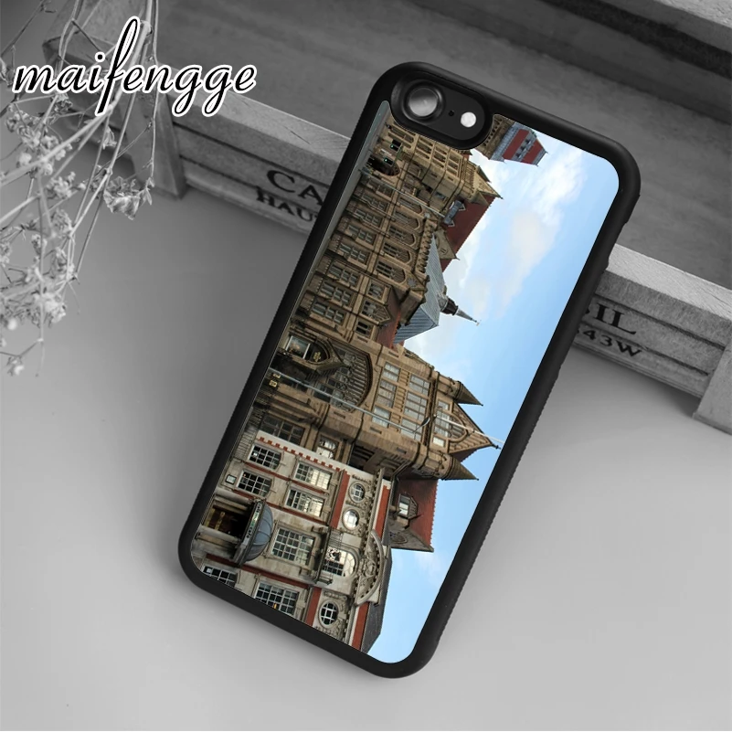 Музейный чехол maifengge в Манчестере для iPhone 5 6 6s 7 8 plus X XR XS max 11 12 Pro Samsung Galaxy S7edge S8 S9