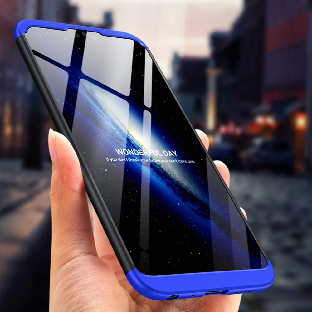 Чехол для Huawei Honor 9N 2018 жесткий ударопрочный матовый чехол из поликарбоната с