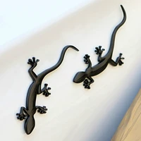 3d metal gecko sticker car styling accessories for fiat punto 500 stilo bravo grande punto palio panda linea uno marea evo