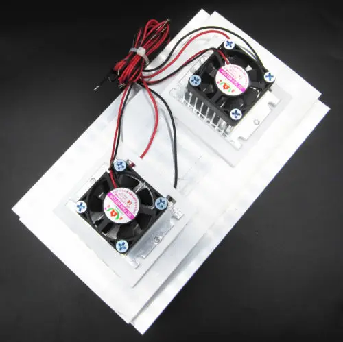 DIY Kit термоэлектрический Пельтье охлаждения двойной системы кулер вентилятор |