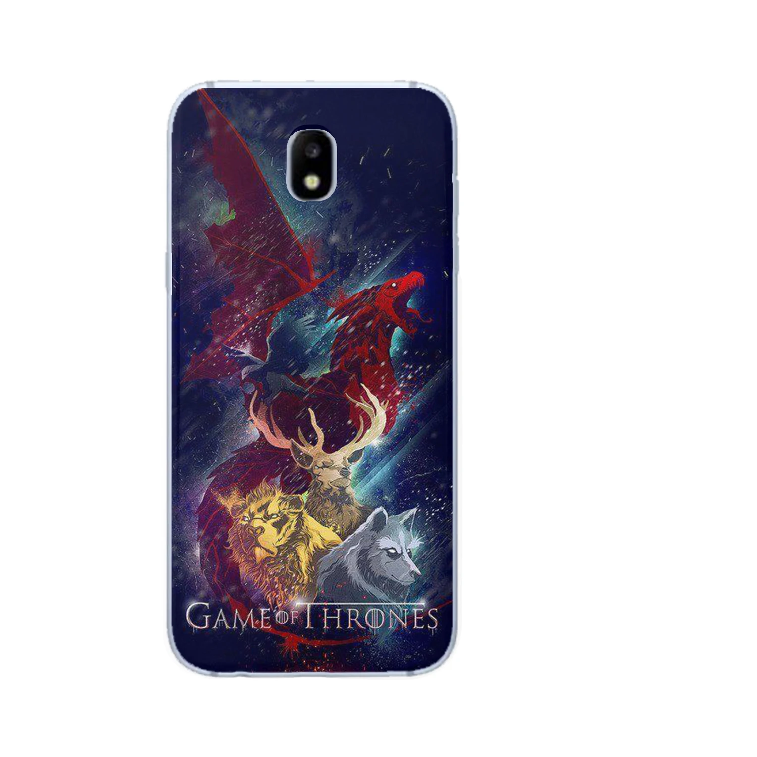 Игровой престолов Daenerys Dragon Jon Snow Tyrion Bell чехол для Samsung Galaxy J3 J4 J5 J6 J7 J8 Plus 2017 2018