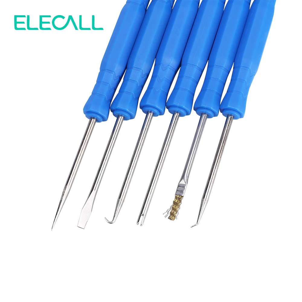 Вспомогательный стальной припой ELECALL 6 шт./лот набор инструментов ремонтных