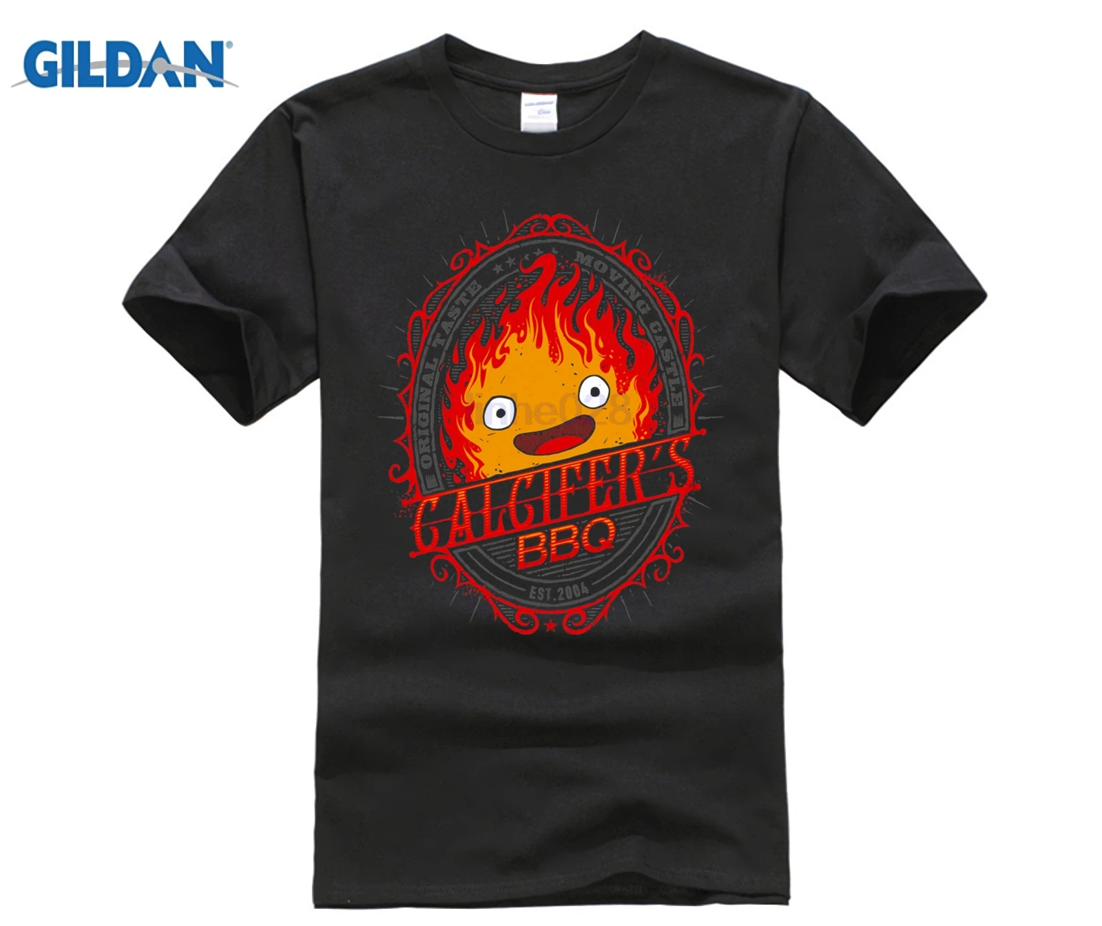 Футболка GILDAN Calcifers BBQ|t shirt|shirt tshirt t shirt |