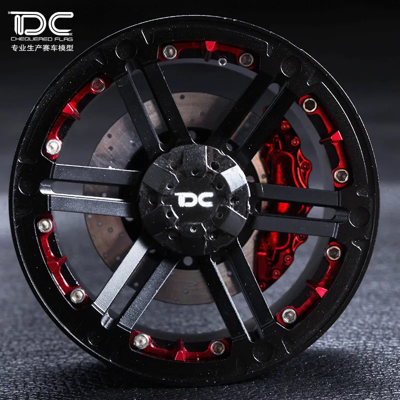 DC 2 дюйма высокое качество 6061 сплав CNC обода колеса для 1/10 RC Гусеничный автомобиль