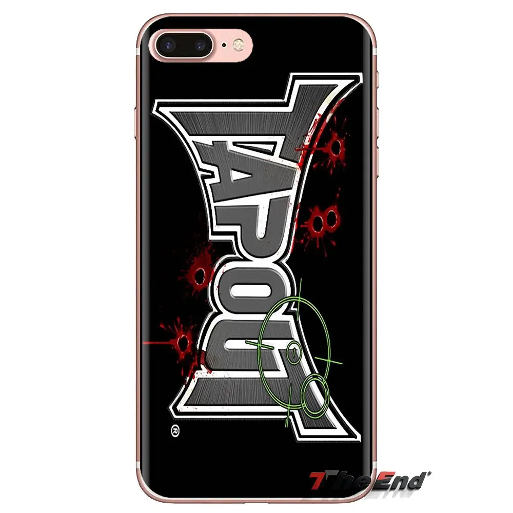 Прозрачный чехол из ТПУ для Samsung Galaxy S3 S4 S5 Mini S6 S7 Edge S8 S9 S10 Plus Note 3 4 5 8 9 Tapout Flames ufc mma Logo