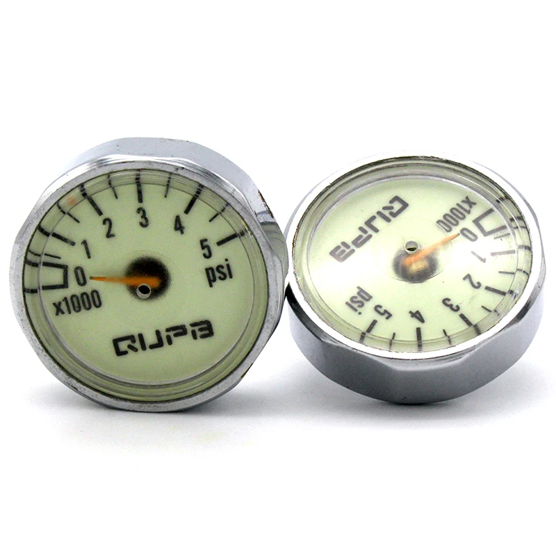 Пейнтбольный манометр QUPB PCP 32 мм светящийся Измеритель Высокого давления 5000psi с