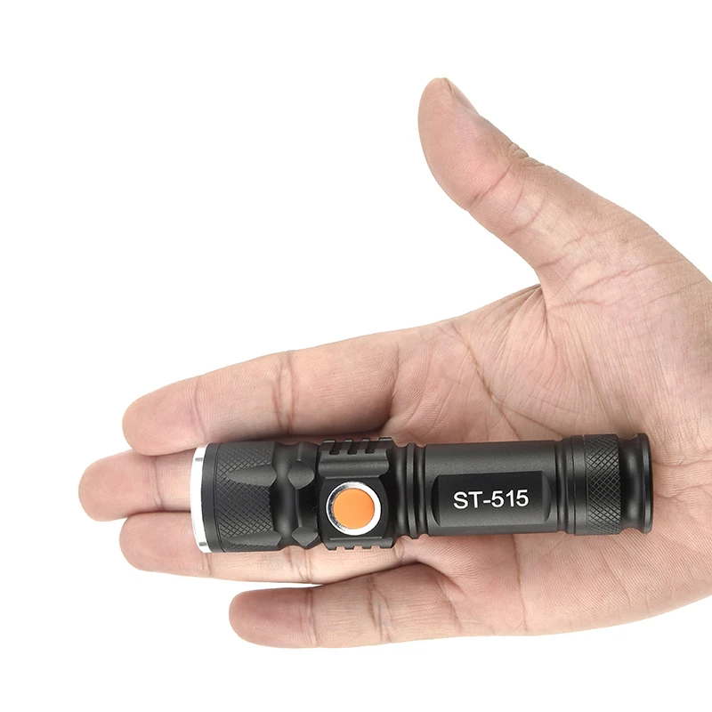 Кемпинг usb зарядки zoomble фонарик со встроенным 18650 батарея XML t6 самый мощный