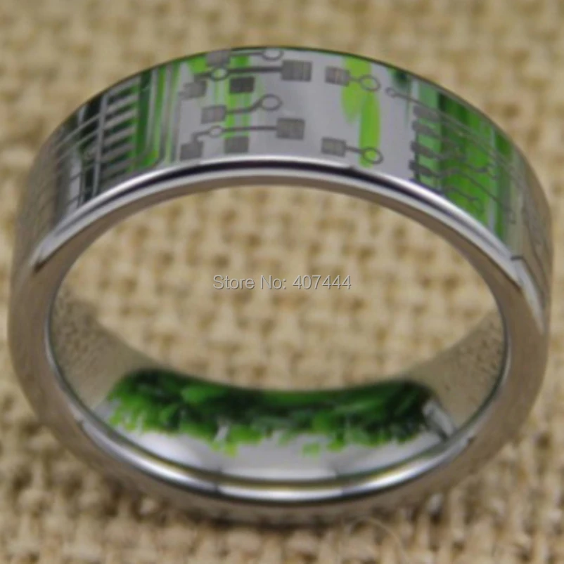 Бесплатная доставка YGK JEWELRY Лидер продаж 8 мм комфортная посадка ДИЗАЙН