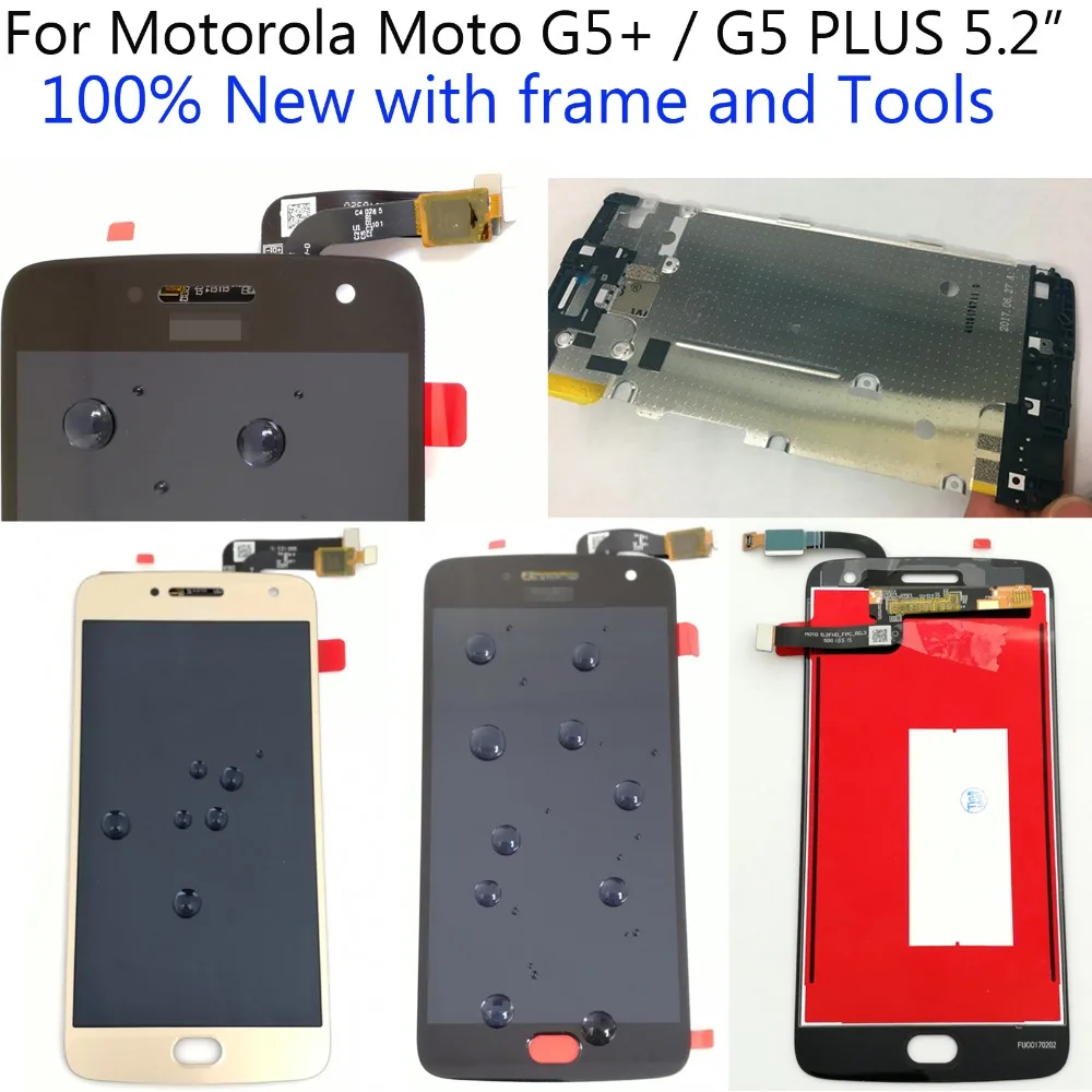 Shyueda 100% новый для Motorola Moto G5 PLUS XT1680 XT1681 XT1682 XT1683 XT1684 XT1685 XT1686 XT1687 IPS ЖК дисплей с