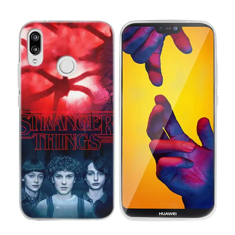 007 KMUYSL странные вещи плакат ТПУ чистый мягкий чехол для huawei P20 P10 P8 P9 mate 10 Lite P Smart Mini Pro - Цвет: 007